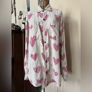 Retired Magnolia Pearl Twill "Kelly Western" Love Paint Button Down NWT Shirt